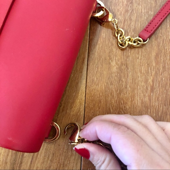 Sophie Hulme Milner Nano Crossbody Bag in Red - Picture 11 of 12